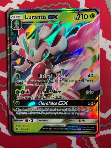 Lotto carte pokemon lurantis - lotto,