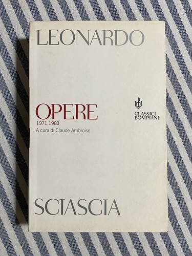 Leonardo sciascia opere - sciascia,