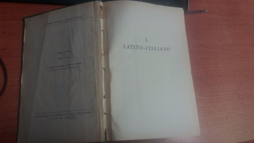 Libro vocabolario italiano - libro,