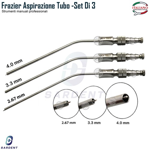 Frazier aspirazione tubo set - frazier,