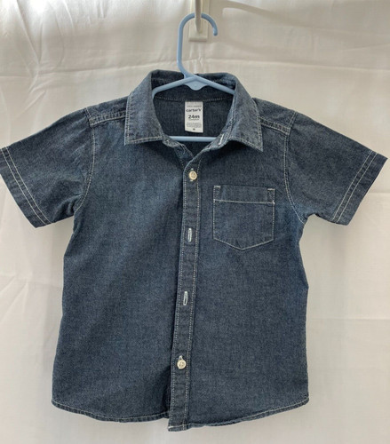 Camicia ragazzo blu età - blu,