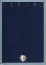 Brochure Alfa Romeo 90 -