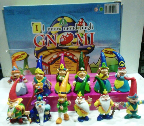 Gnomi nuovo mondo set - nuovo, 12