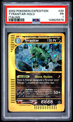 Tyranitar holo psa - psa, 2002