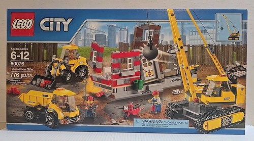 Demolition site 60076 lego - site,