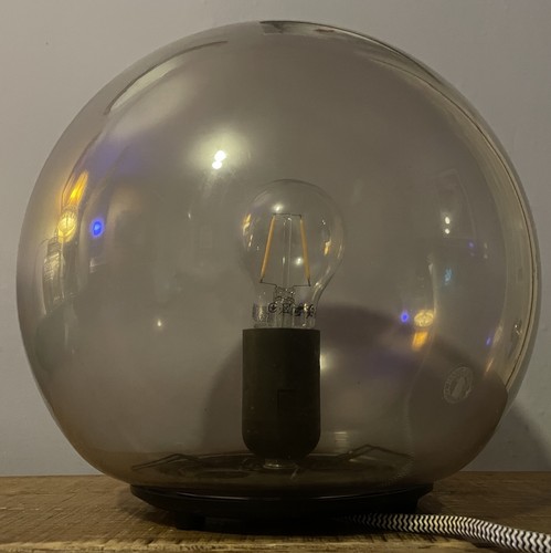 Lampada fado ikea vetro fumè - lampada,