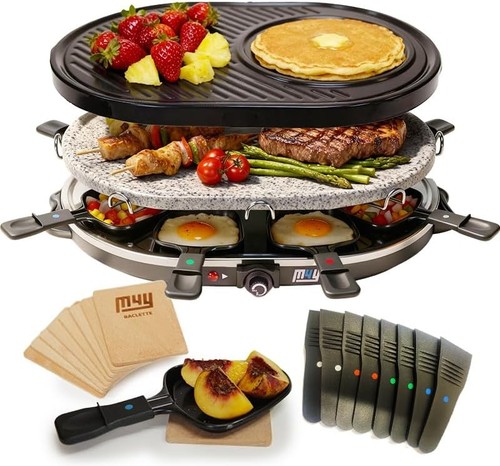 Raclette stone grill - grill,
