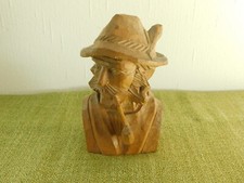 Val Gardena Bearded Man Wooden