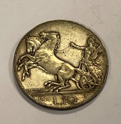 Regno lire 1926 biga - 1926,