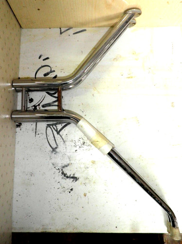 Coppia supporti cromati - coppia,