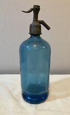 Vecchio Sifone Seltz -Vintage -CERRUTI. Altezza 31 cm diametro Base 10cm-difetti