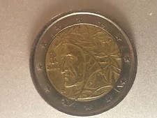 Moneta euro dante alighieri - moneta,