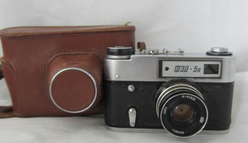 Fotocamera sovietica russa - fotocamera,