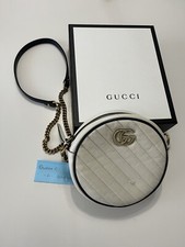 Borsa tracolla pochette GUCCI marmont round originale