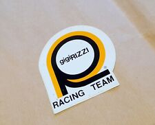 Adesivo stickers vintage GIGI RIZZI Racing Team ( Anni 70/80 ) 