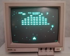 Philips computer monitor 80 BM7502/00G fosfori verdi ingresso rca FUNZIONANTE !