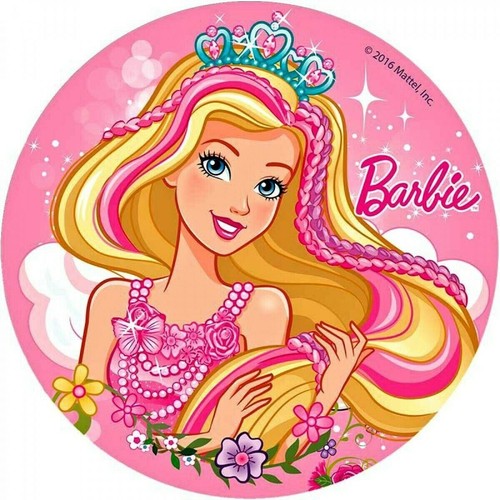 Cialda barbie4 compleanno - cialda,