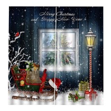 Buon Natale Tende per finestre