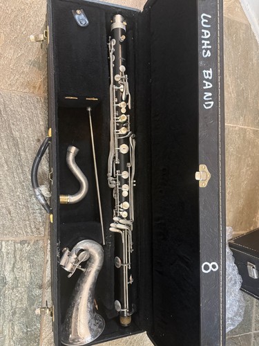 Clarinetto basso marca vito - clarinetto,