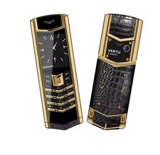 Vertu v10 mobile phone black - mobile,
