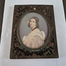Antico ritratto dipinto a mano