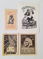 ♥ LOTTO 4 EX LIBRIS LORENZO