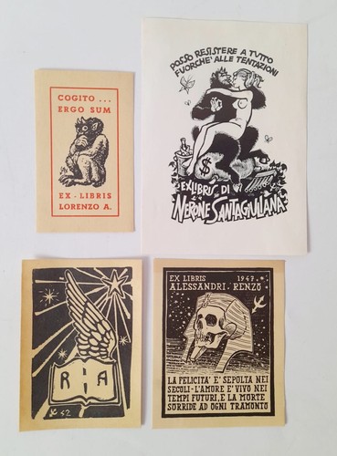 Lotto ex libris lorenzo - lotto,