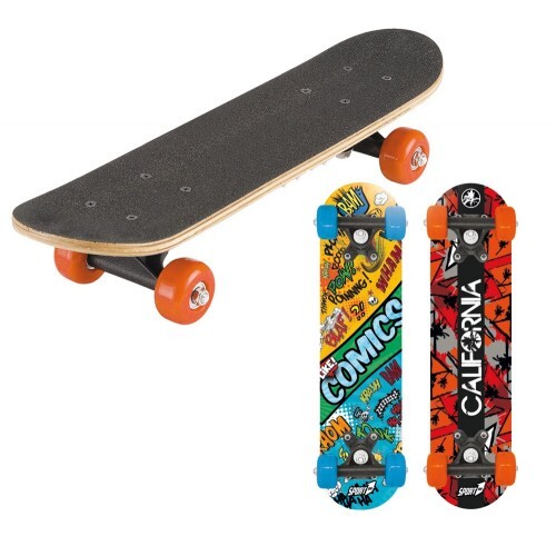 Tavola skateboard nero - tavola, 60