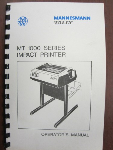 Mannesmann tally 1000 - mannesmann,