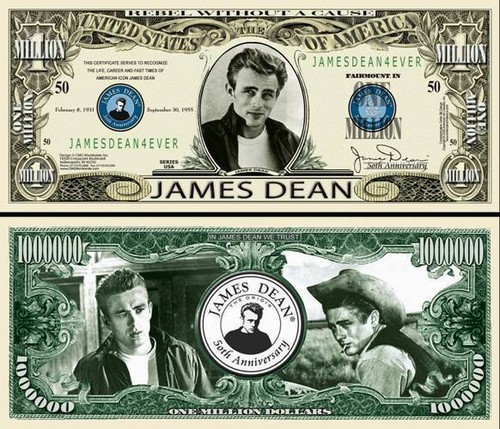 James dean banconota - james, di