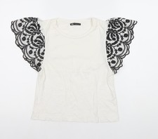 T-shirt donna Zara bianca