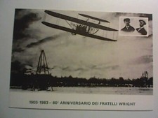 AEREOPLANO PRIMO VOLO  1903 - 1983 80° ANNIVERSARIO DEI FRATELLI WRIGHT 