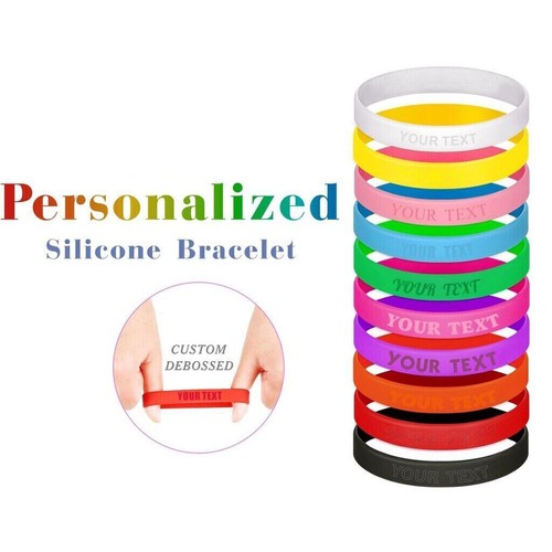 Braccialetti silicone - 1-5, pz
