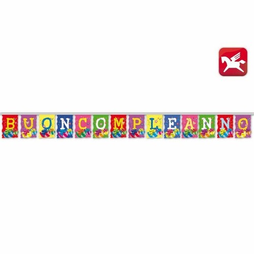 Festone bandierina buon - festone,
