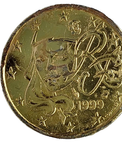 Moneta cent francia - moneta, 1999