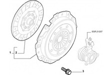 55191330 - Kit Frizione FIAT