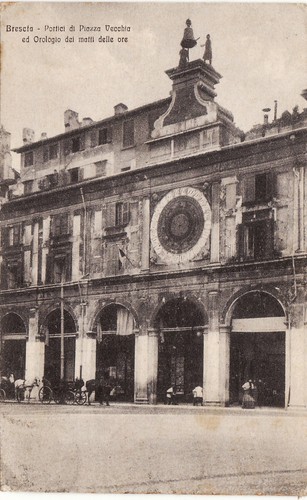 Brescia portici di - portici, piazza