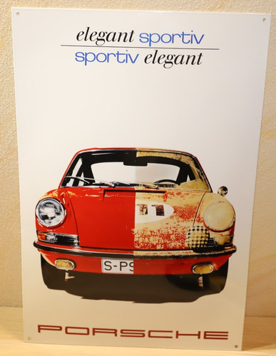 Targa smaltata originale