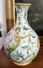Antico Vaso Ceramica Minghetti