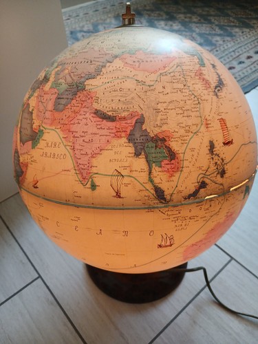 Mappamondo didattico vintage - didattico,
