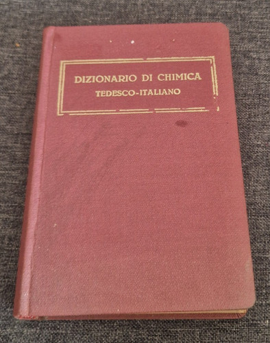 Dizionario chimica tedesco - dizionario,