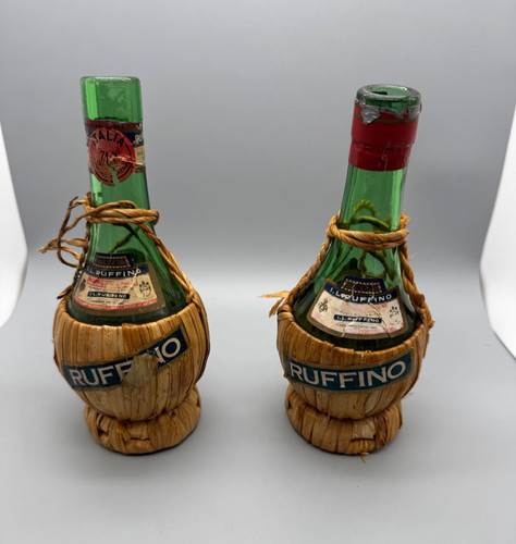 Ruffino wine chianti bottles - wine,