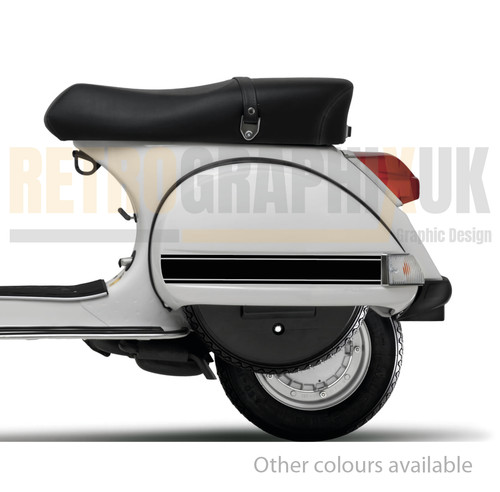 Coppia strisce laterali vespa - strisce,
