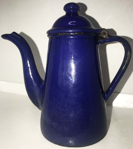 Antica caffettiera metallo - caffettiera,