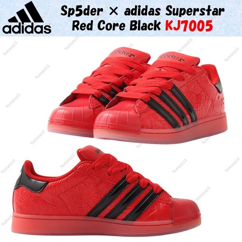 Sp5der adidas superstar red - sp5der, ×