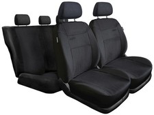 Coprisedili Auto Fodere Nero Set Completo per BMW Serie 1 E82 E87 E88 F20 F21