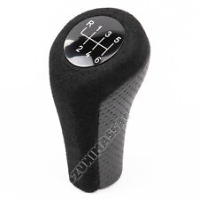 per BMW E46 E60 E90 6 MARCE Alcantara POMELLO LEVA DEL CAMBIO MANOPOLA MANIGLIA