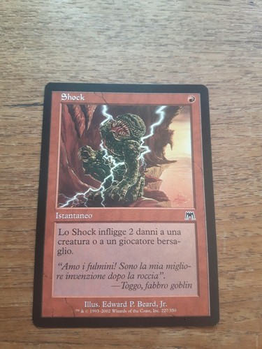 Shock assalto carta magic mtg - assalto,