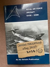 Royal Air Force Aircraft EA100 to EZ999 (1st edition 1998) - Air Britain