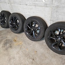 Gomme continental invernali con cerchi in lega Opel corsa E Originali